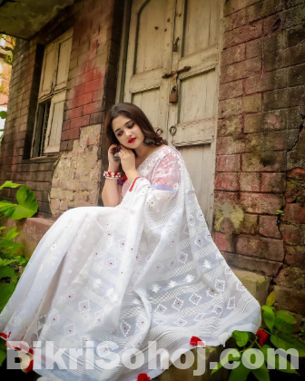 Half silk Saree